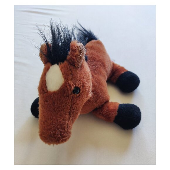 Ganz Webkinz Arabian Horse Brown Pony 10" Plush. Stuffed Animal. - Picture 4 of 4